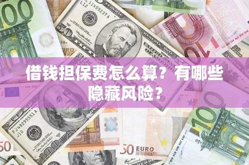 济南借钱担保费怎么算？有哪些隐藏风险？