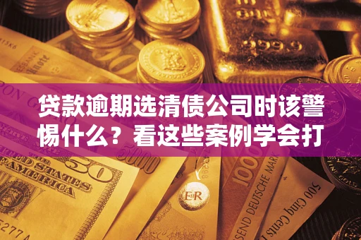济南贷款逾期选清债公司时该警惕什么？看这些案例学会打翻身仗