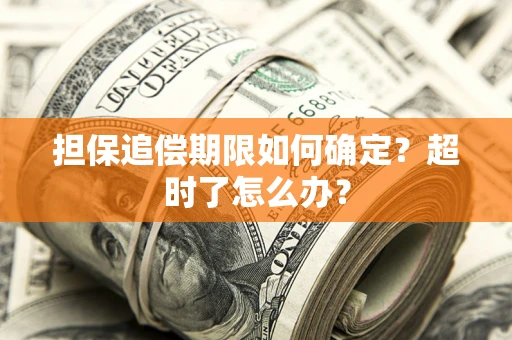 济南担保追偿期限如何确定？超时了怎么办？