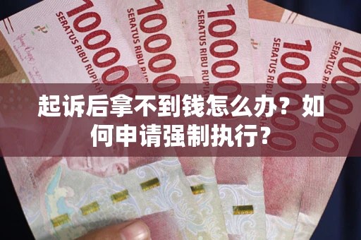济南起诉后拿不到钱怎么办？如何申请强制执行？