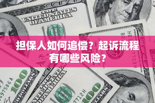 济南担保人如何追偿？起诉流程有哪些风险？