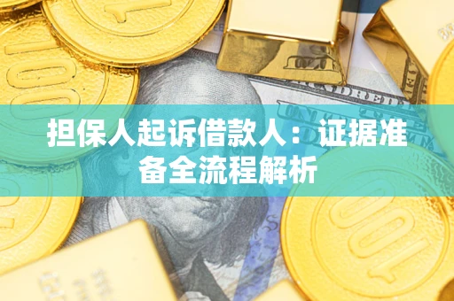 济南担保人起诉借款人：证据准备全流程解析