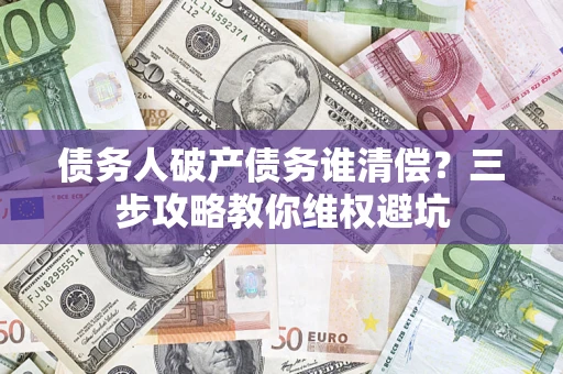 济南债务人破产债务谁清偿?三步攻略教你维权避坑 济南债务人破产债务谁清偿?三步攻略教你维权避坑